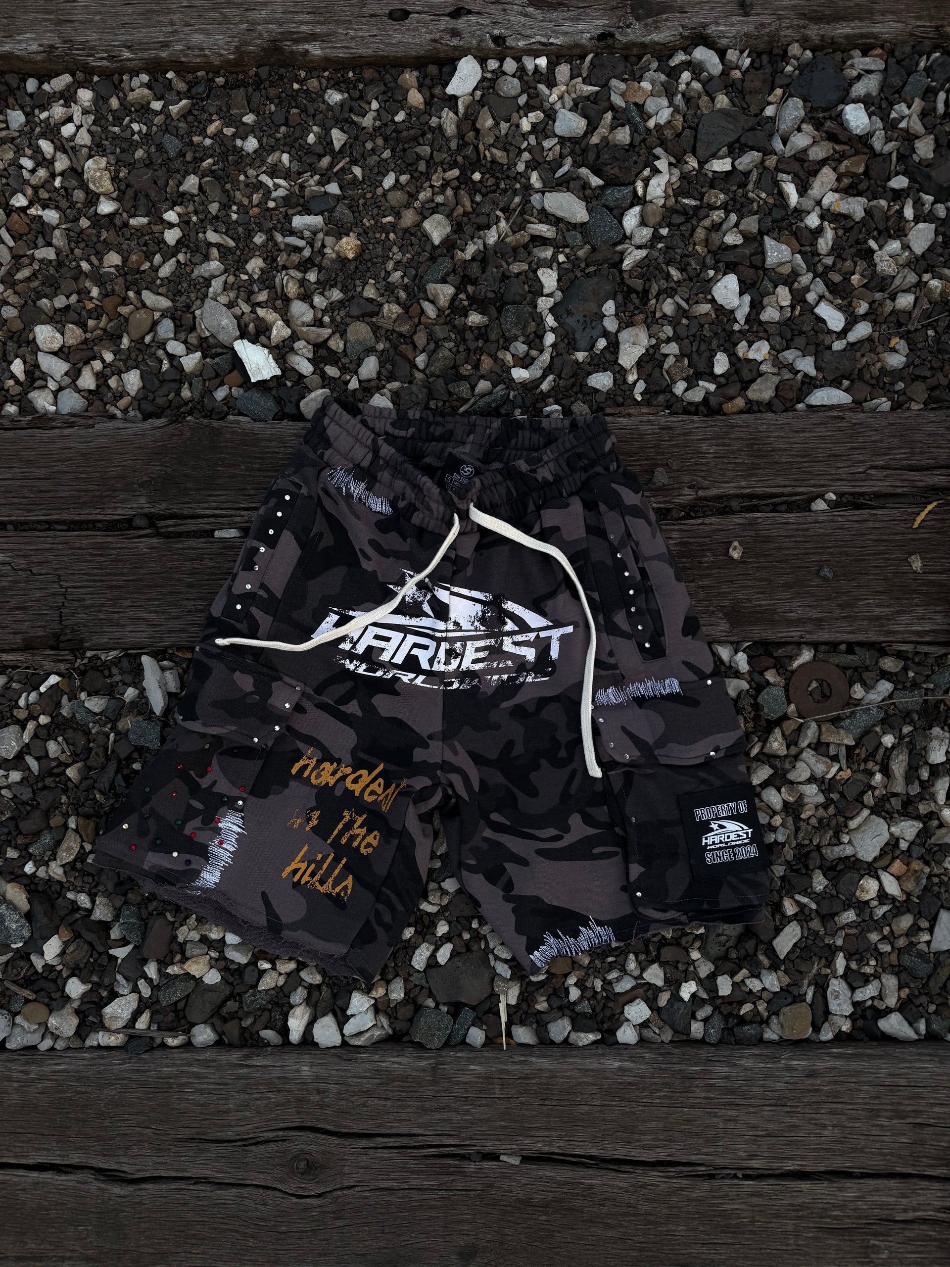 The Hardest Camo Shorts