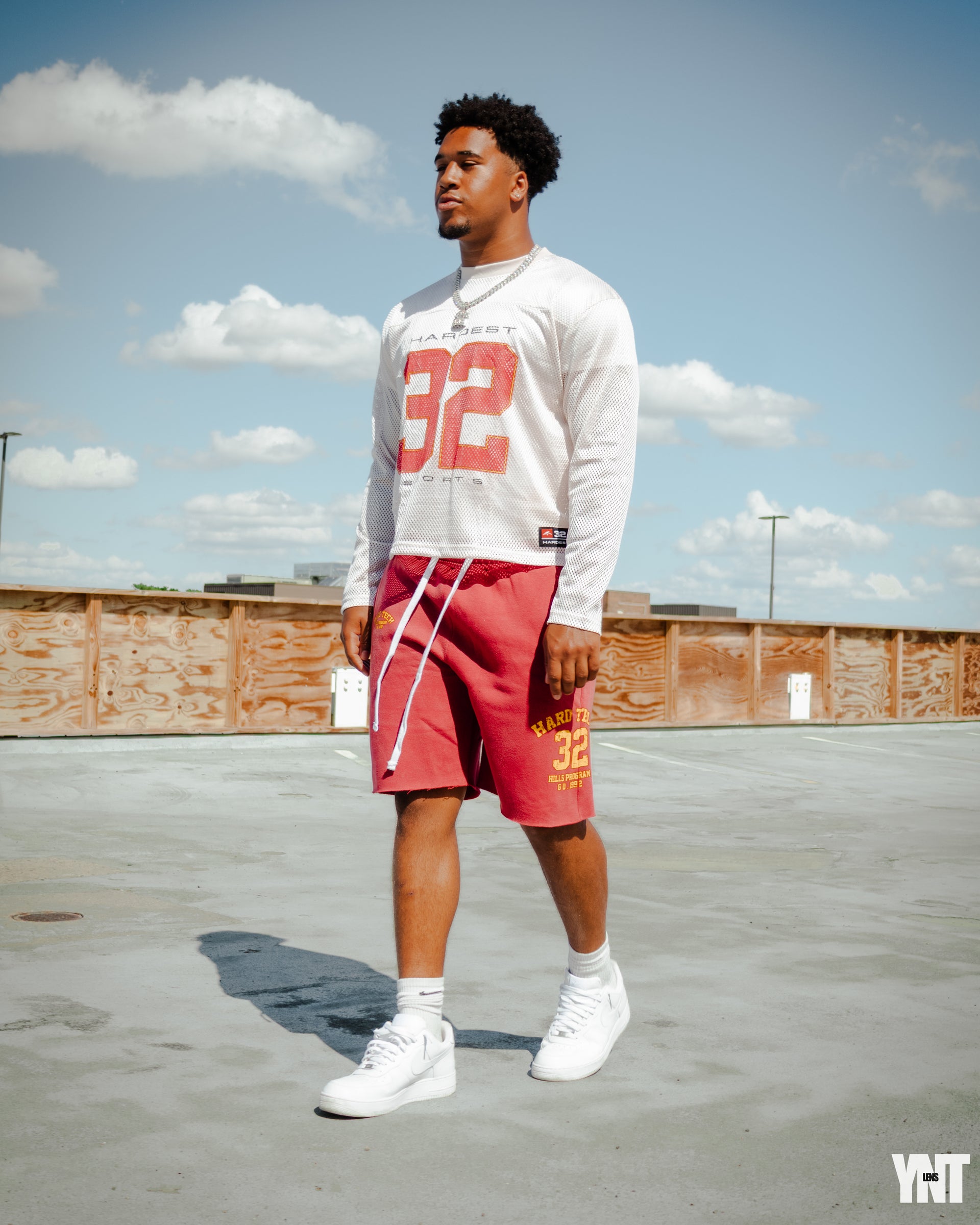 HARDEST SPORT - CRIMSON RED SHORTS