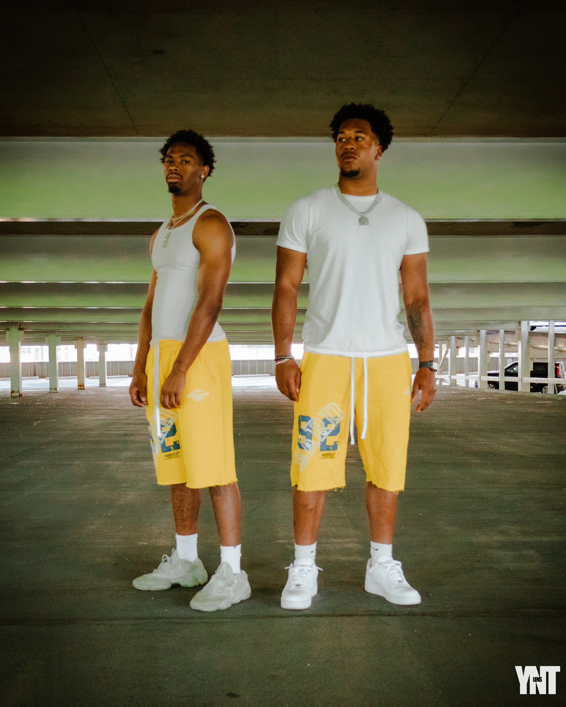 HARDEST SPORT - CHAMPIONSHIP YELLOW SHORTS
