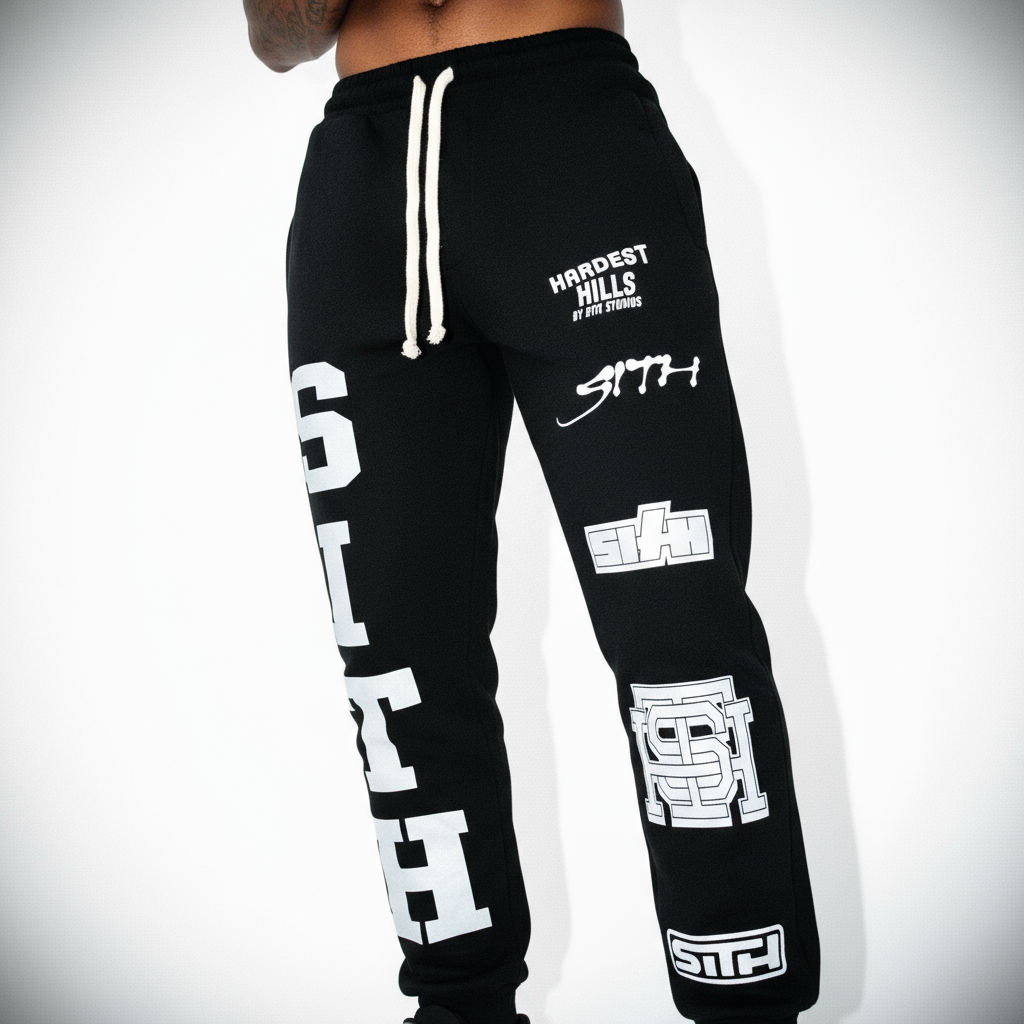 Panda Fleece Joggers Only